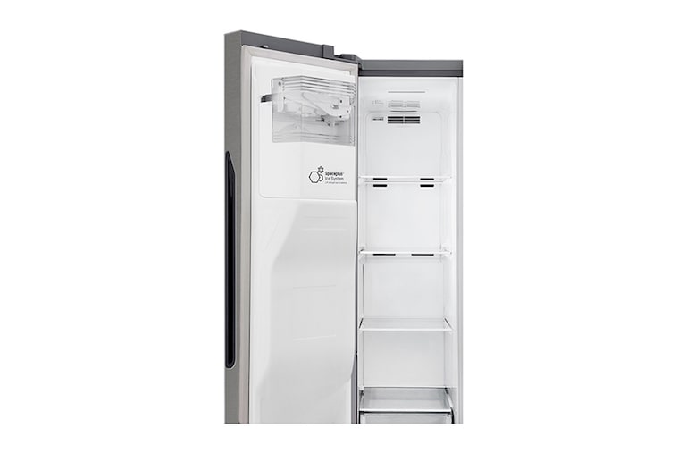 LG Réfrigérateur Américain | 606L | Compresseur linéaire | Total No Frost | Eau'tonome | Moist Balance Crisper | Door in Door® | F, LG GSJ361DIDV